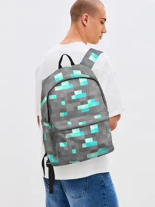 Рюкзак джинсовый / Алмазы