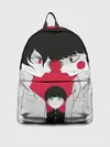 Рюкзак джинсовый / Mob psycho 100 | Моб Психо 100