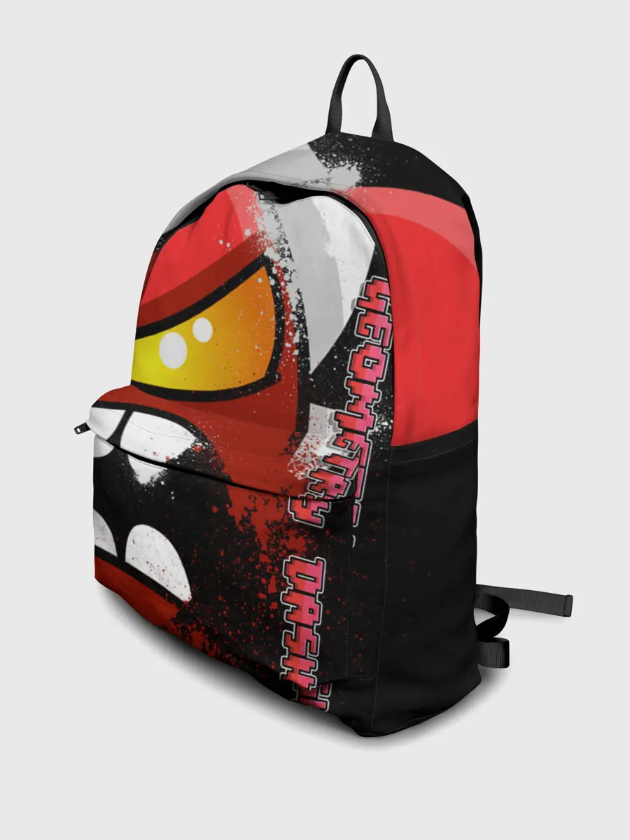 Рюкзак джинсовый / Geometry Dash