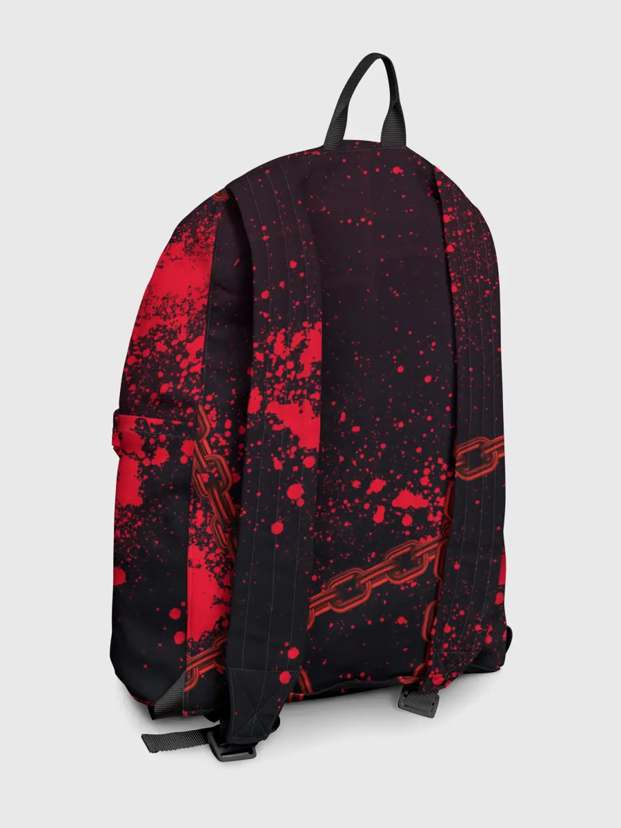 Рюкзак джинсовый / Geometry Dash