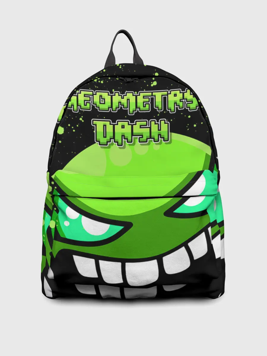 Рюкзак джинсовый / Geometry Dash