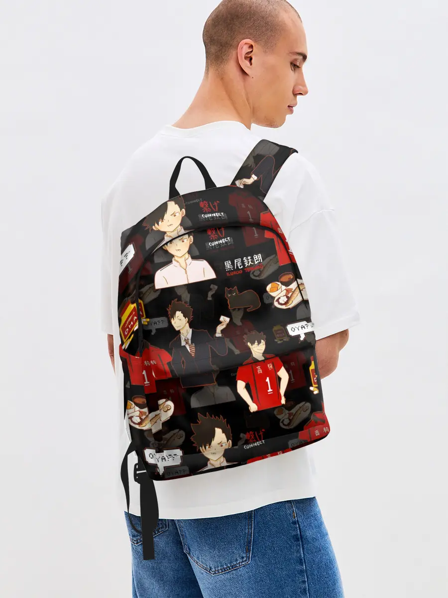 Рюкзак джинсовый / КУРОО ТЕЦУРО / TETSURO