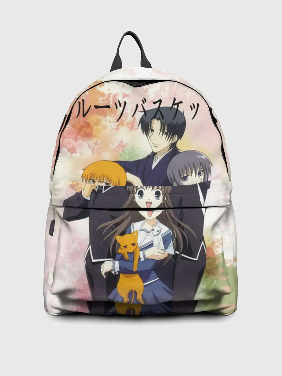 Рюкзак джинсовый / Корзинка фруктов персонажи