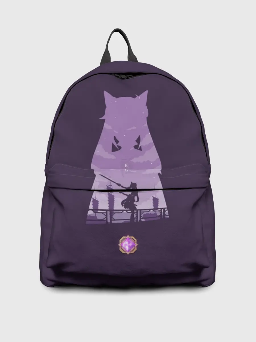 Рюкзак джинсовый / КЭ ЦИН | KEQING |