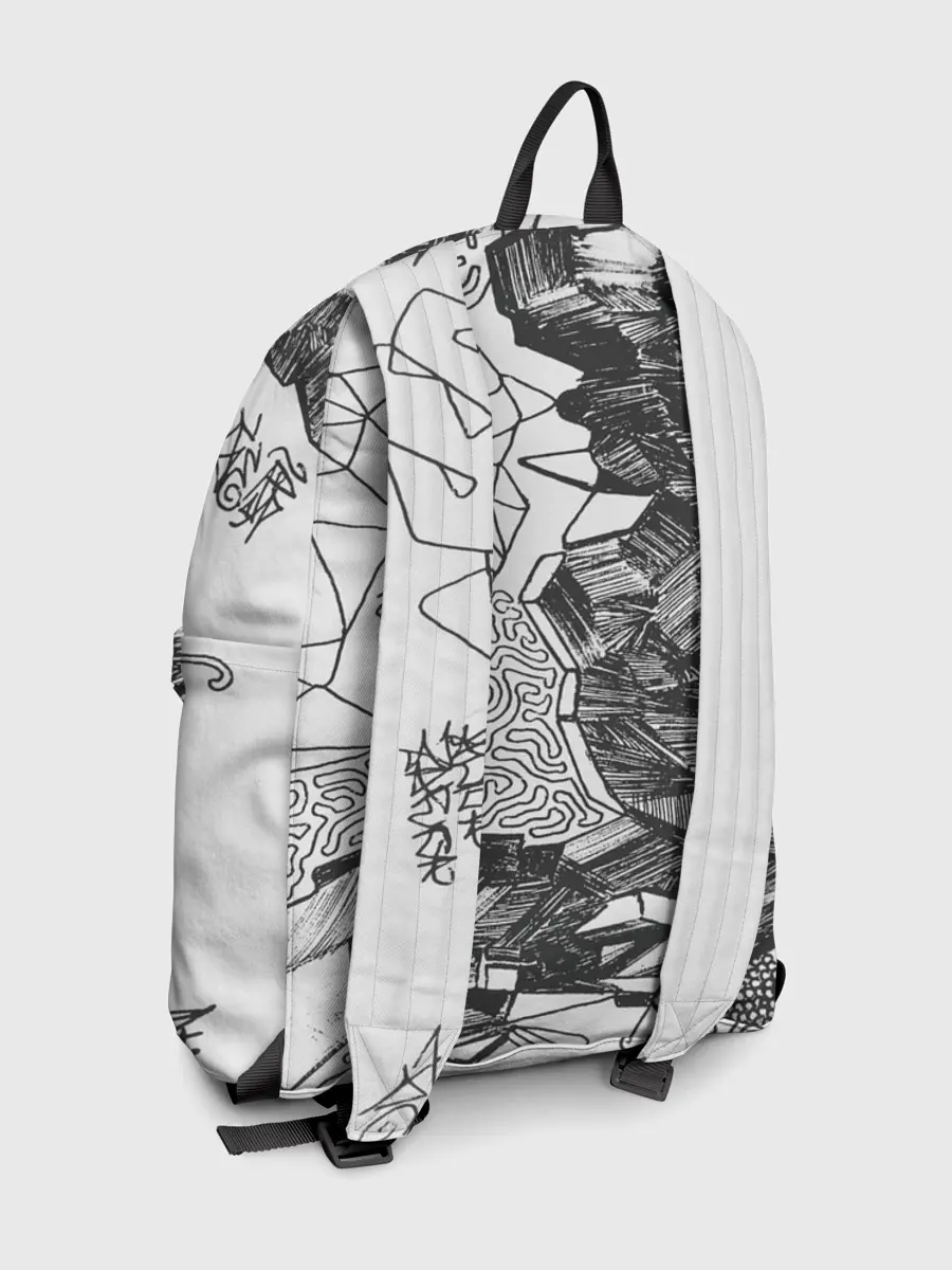 Рюкзак джинсовый / Структурная мозайка