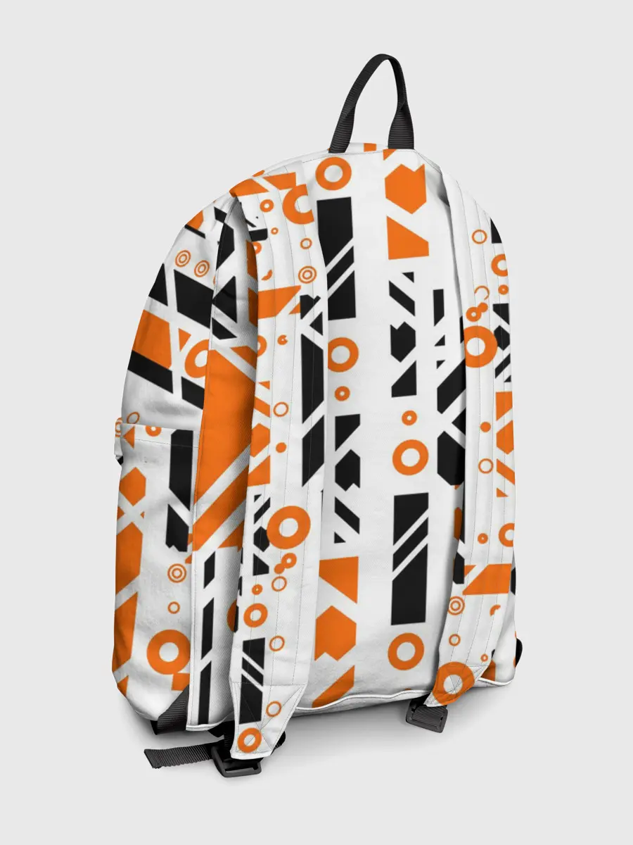 Рюкзак джинсовый / абстракция маршрут