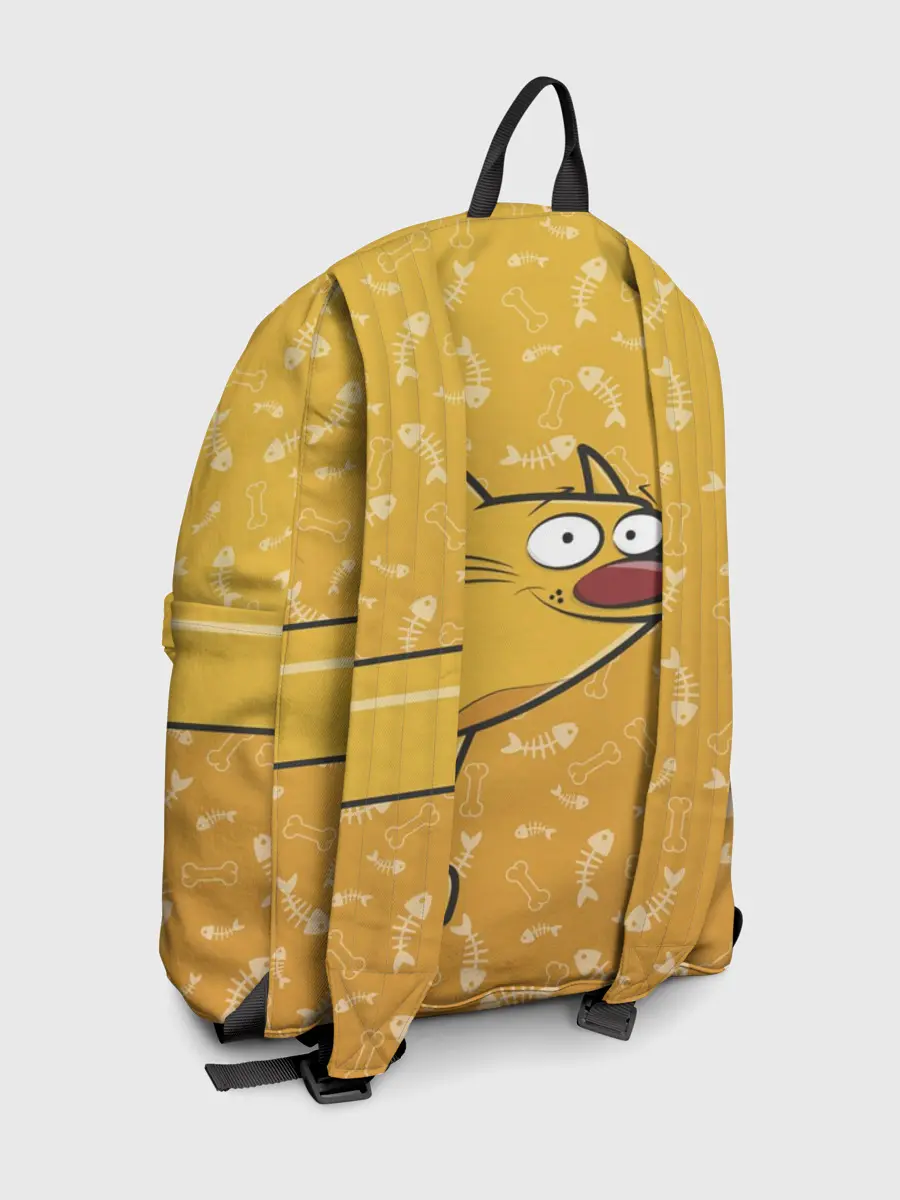 Рюкзак джинсовый / КОТОПЕС | Пес спереди