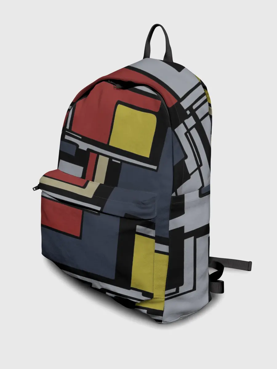 Рюкзак джинсовый / Геометрия