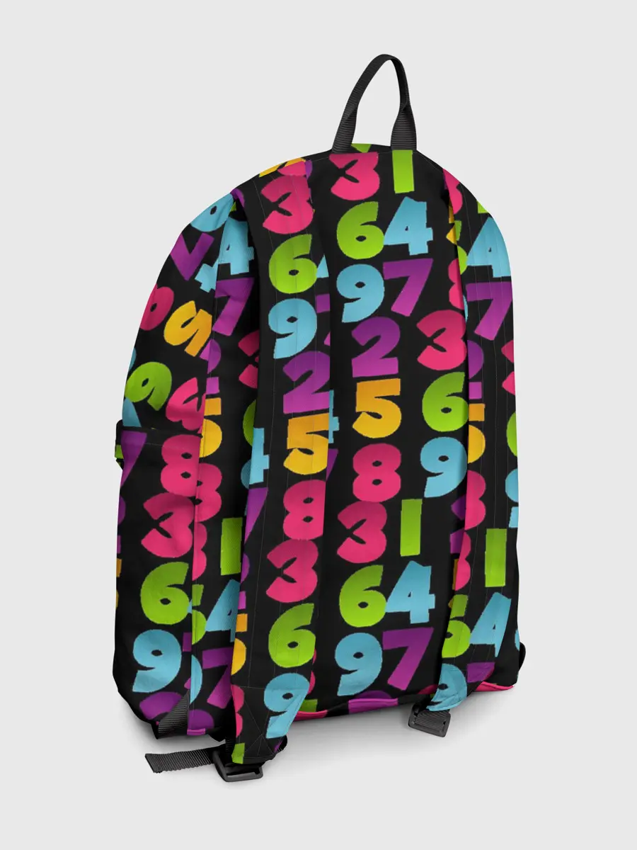 Рюкзак джинсовый / цифры