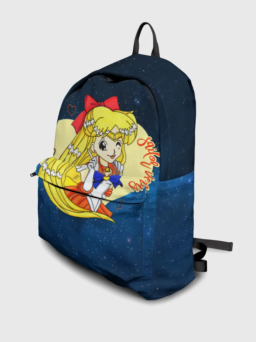 Рюкзак джинсовый / Сейлор Мун | Космос