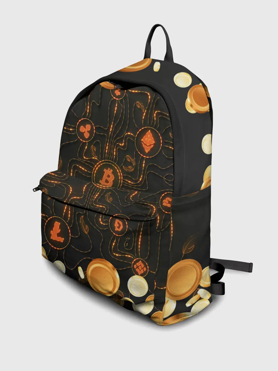 Рюкзак джинсовый / Криптовалюта | Crypto