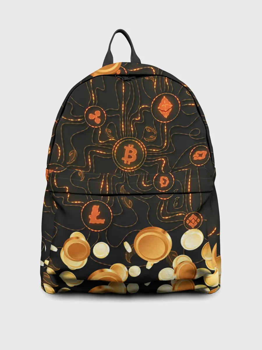 Рюкзак джинсовый / Криптовалюта | Crypto