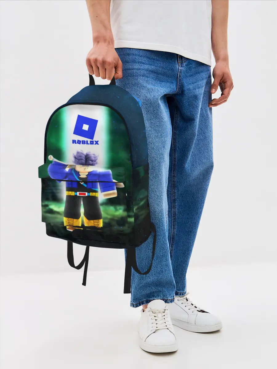 Рюкзак джинсовый / DRAGONBALL | ROBLOX | РОБЛОКС
