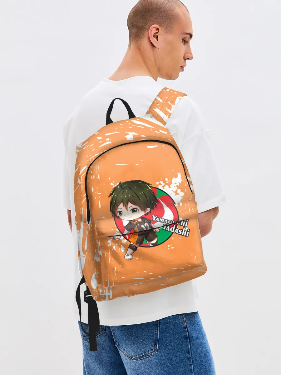 Рюкзак джинсовый / Yamaguchi Tadashi | Haikyu | Волейбол