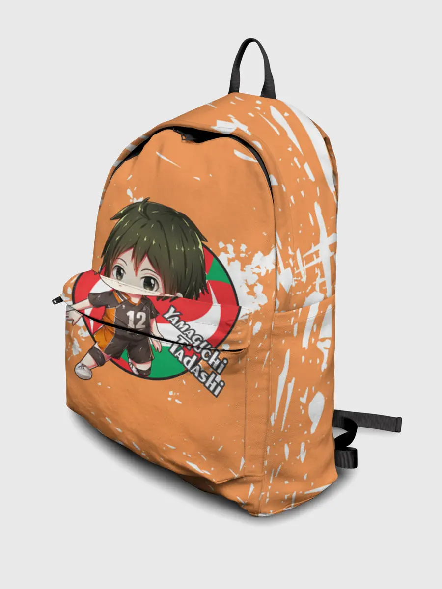 Рюкзак джинсовый / Yamaguchi Tadashi | Haikyu | Волейбол