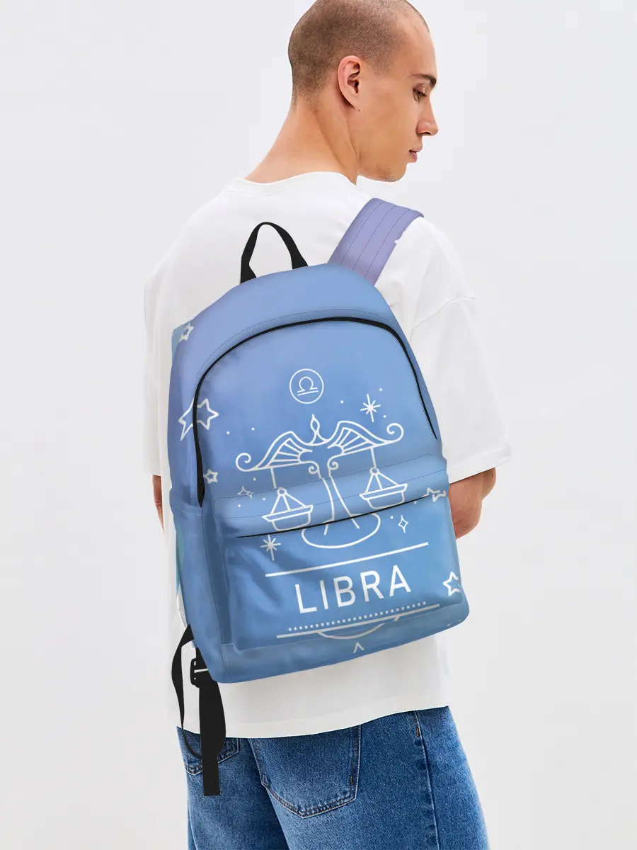Рюкзак джинсовый / Знак Весы