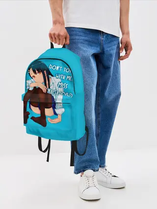 Рюкзак джинсовый / Скучающая Нагаторо