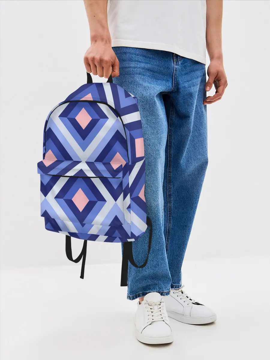 Рюкзак джинсовый / узор