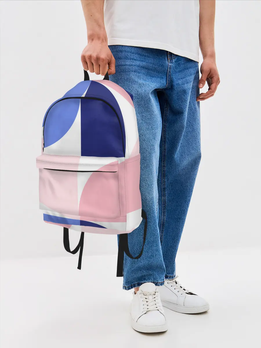 Рюкзак джинсовый / узоры