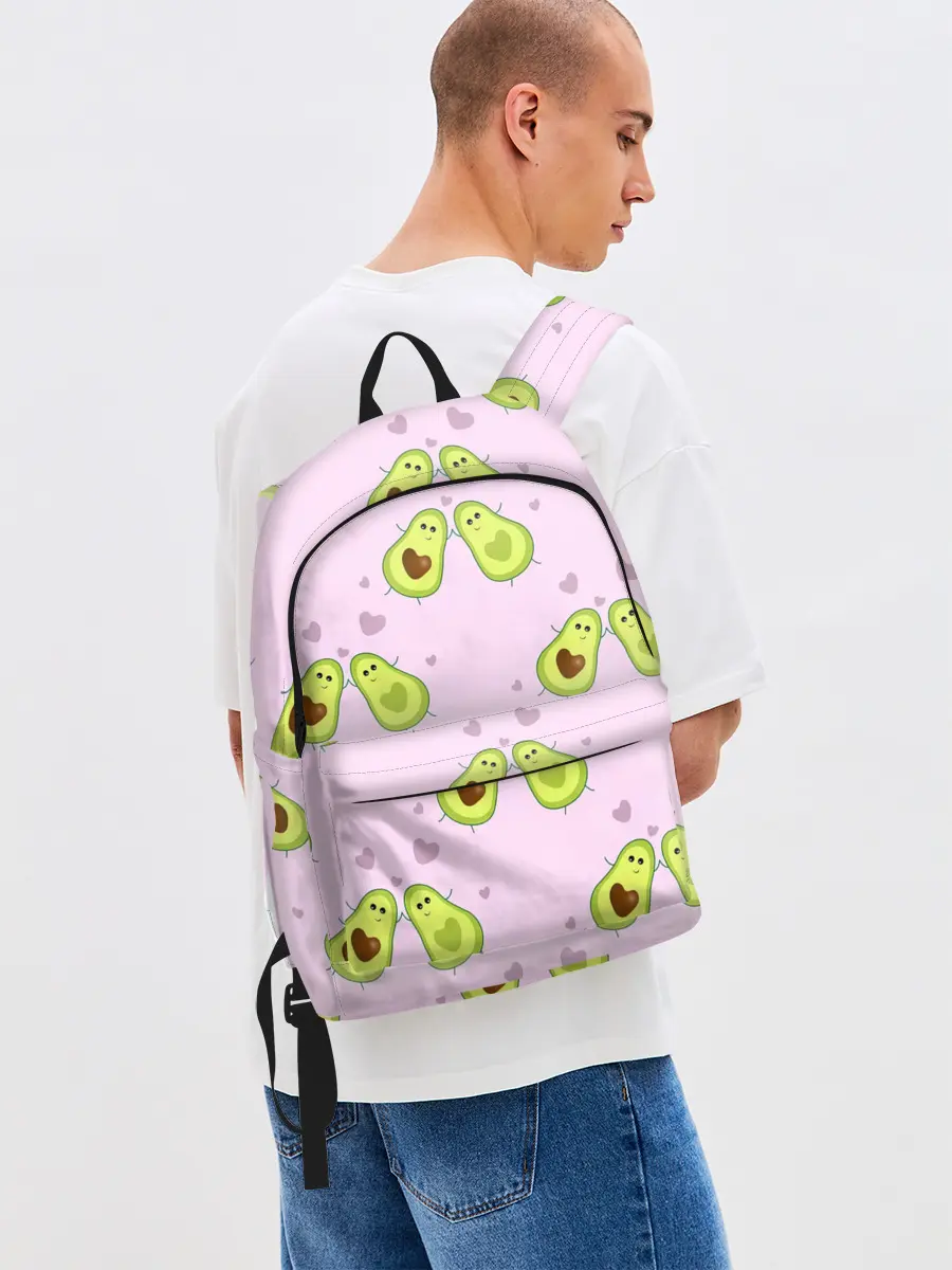 Рюкзак джинсовый / Любовь | Авокадиков