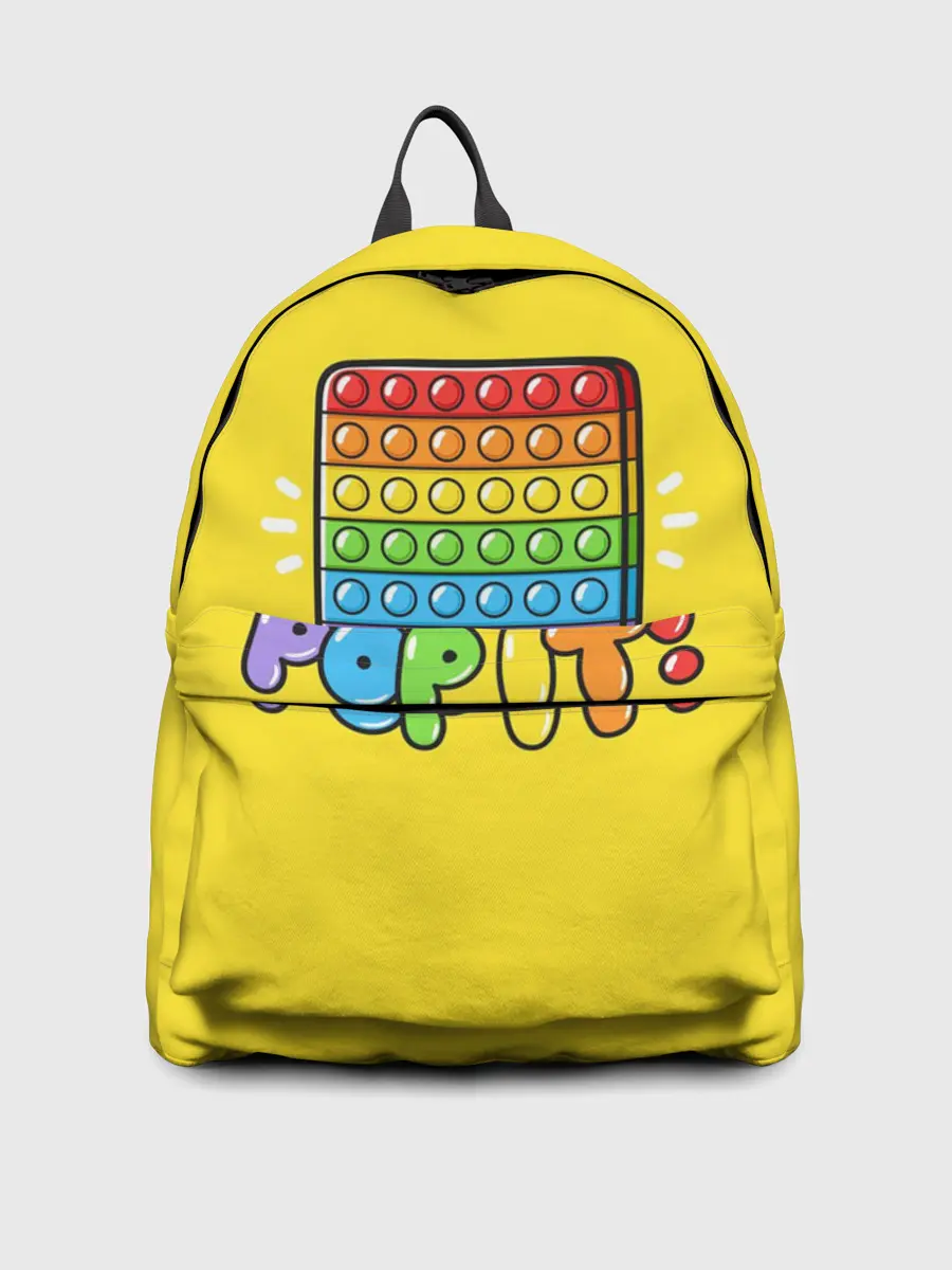 Рюкзак джинсовый / POP IT ИГРУШКА