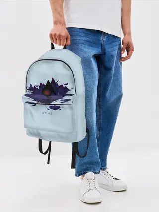 Рюкзак джинсовый / Atlas