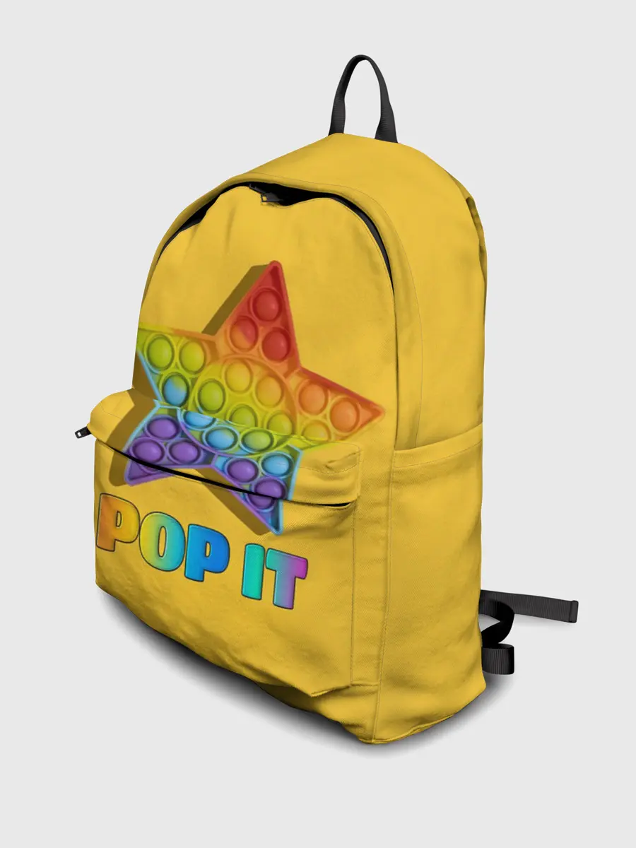 Рюкзак джинсовый / POP IT STAR | ПОП ИТ ЗВЕЗДА