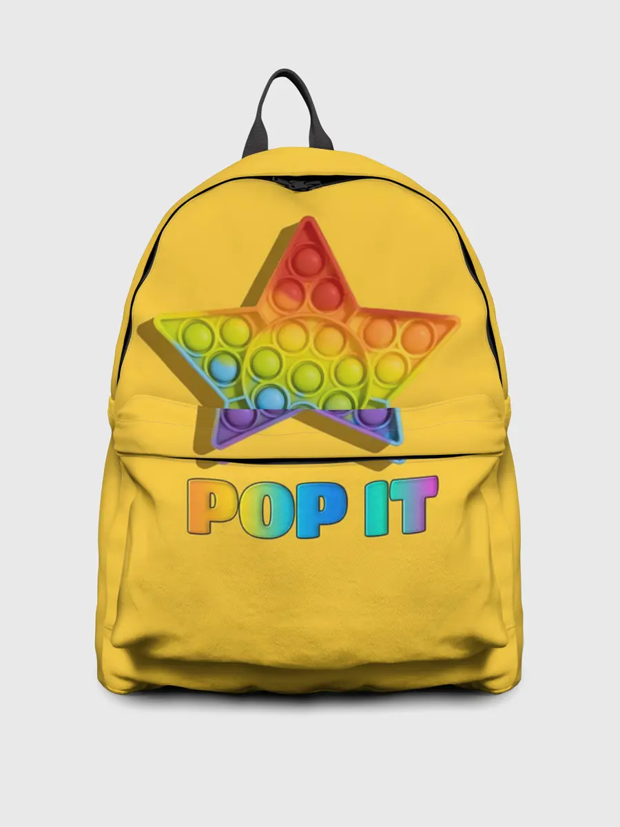 Рюкзак джинсовый / POP IT STAR | ПОП ИТ ЗВЕЗДА