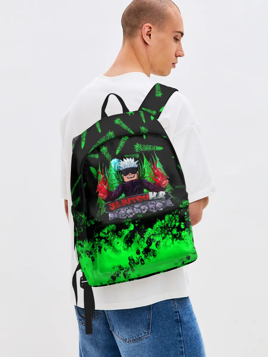 Рюкзак джинсовый / JUJUTSUKA Магическая битва