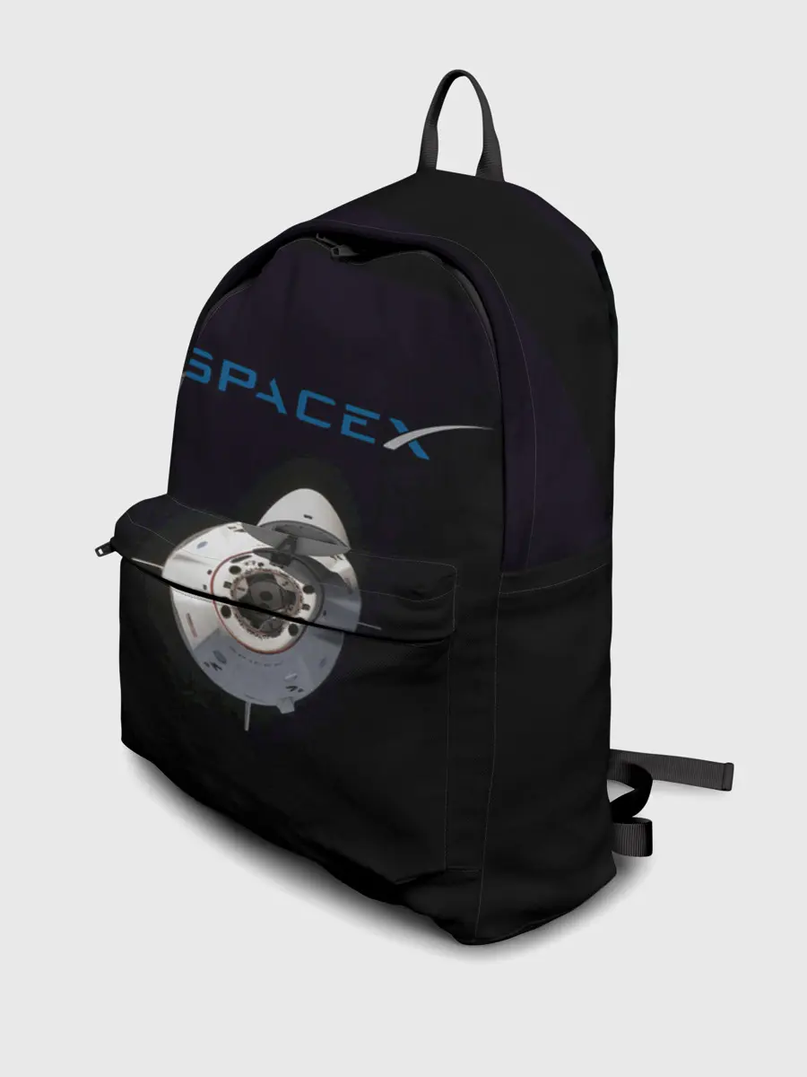 Рюкзак джинсовый / SpaceX Dragon 2