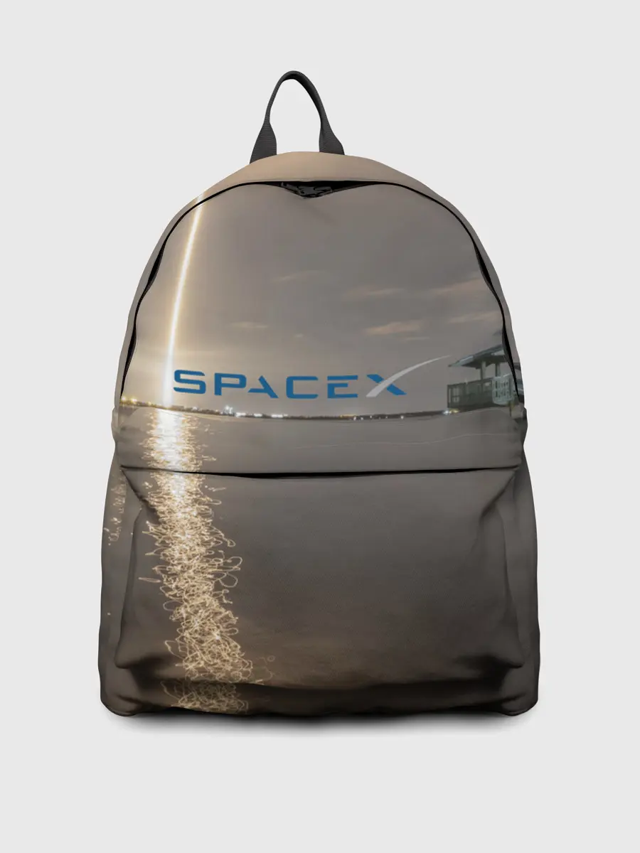 Рюкзак джинсовый / SpaceX Dragon 2