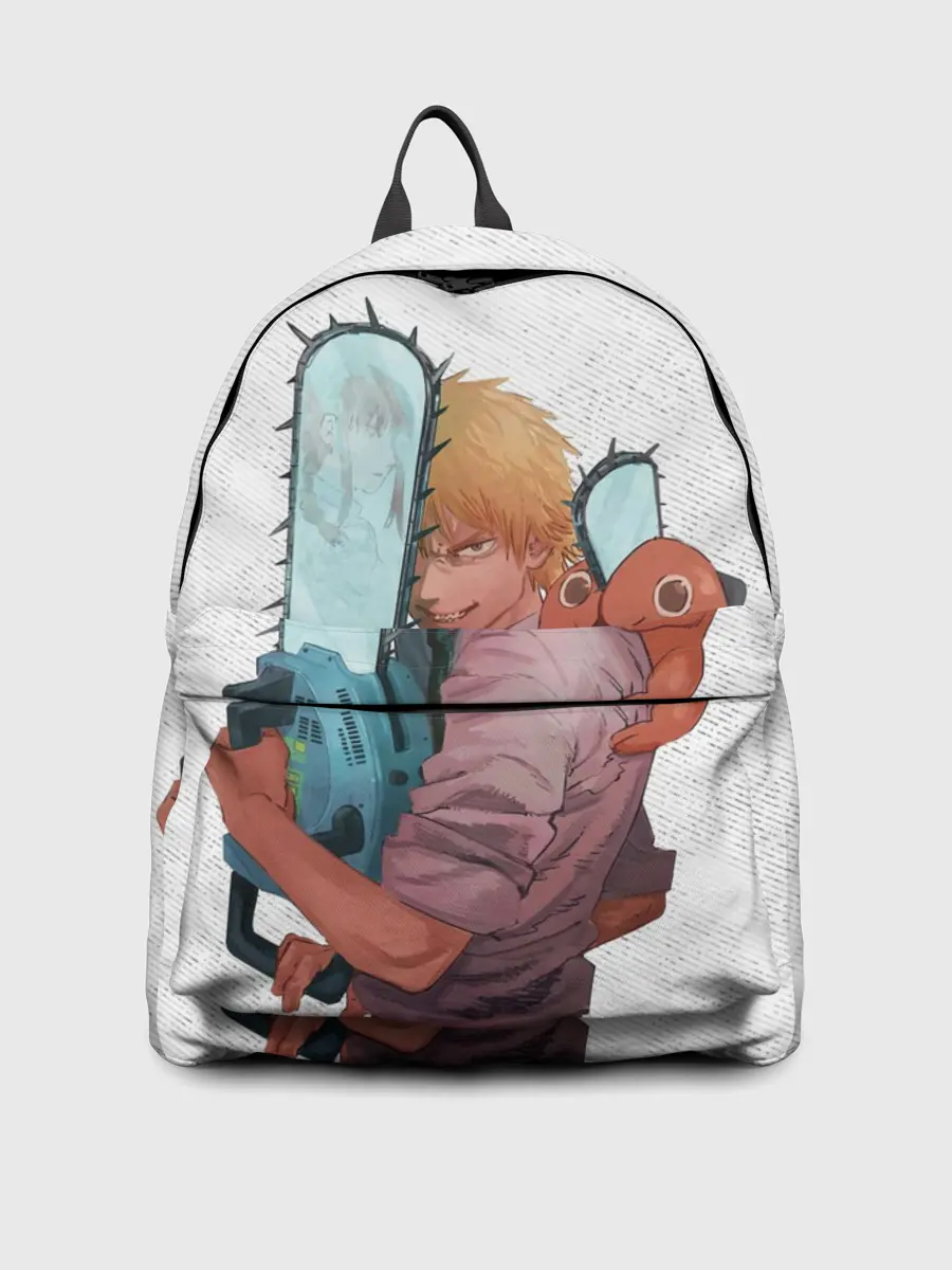 Рюкзак джинсовый / Дэндзи, Почита и бензопила