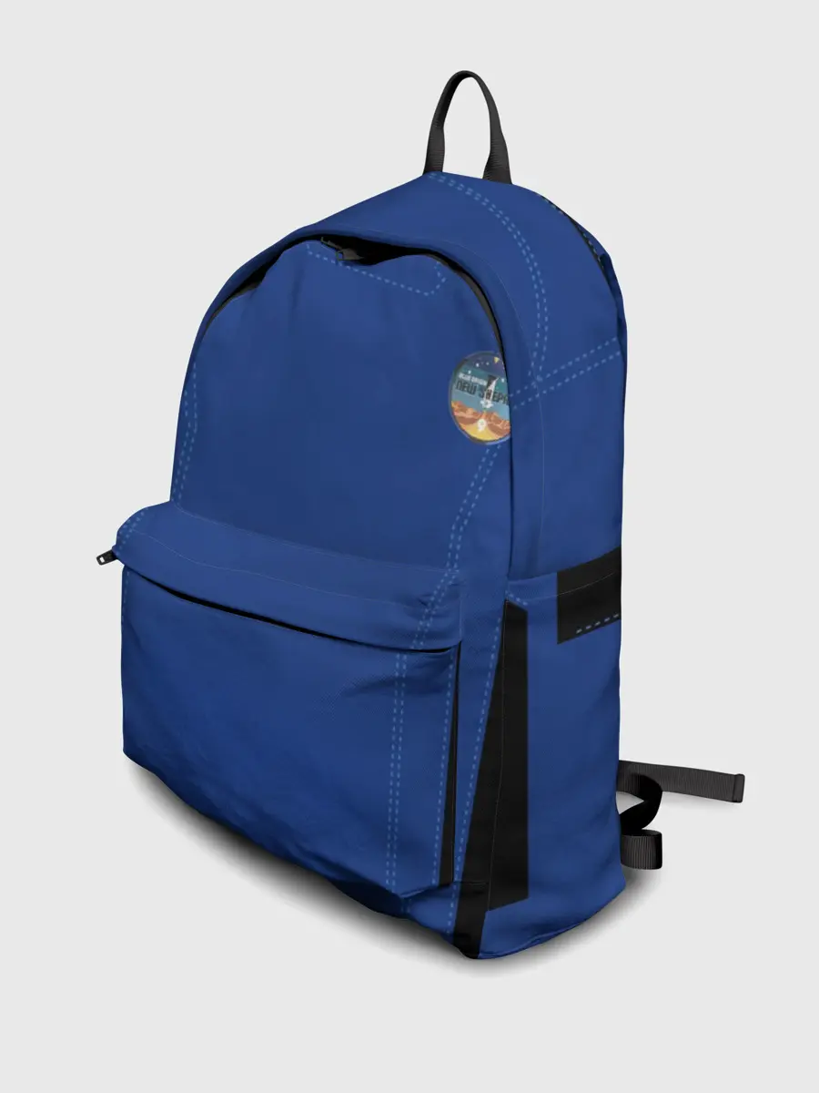 Рюкзак джинсовый / Blue origin. Костюм астронавта