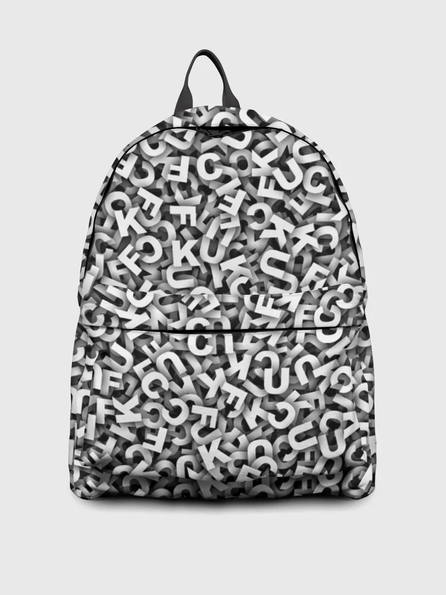 Рюкзак джинсовый / Буквы UKFC