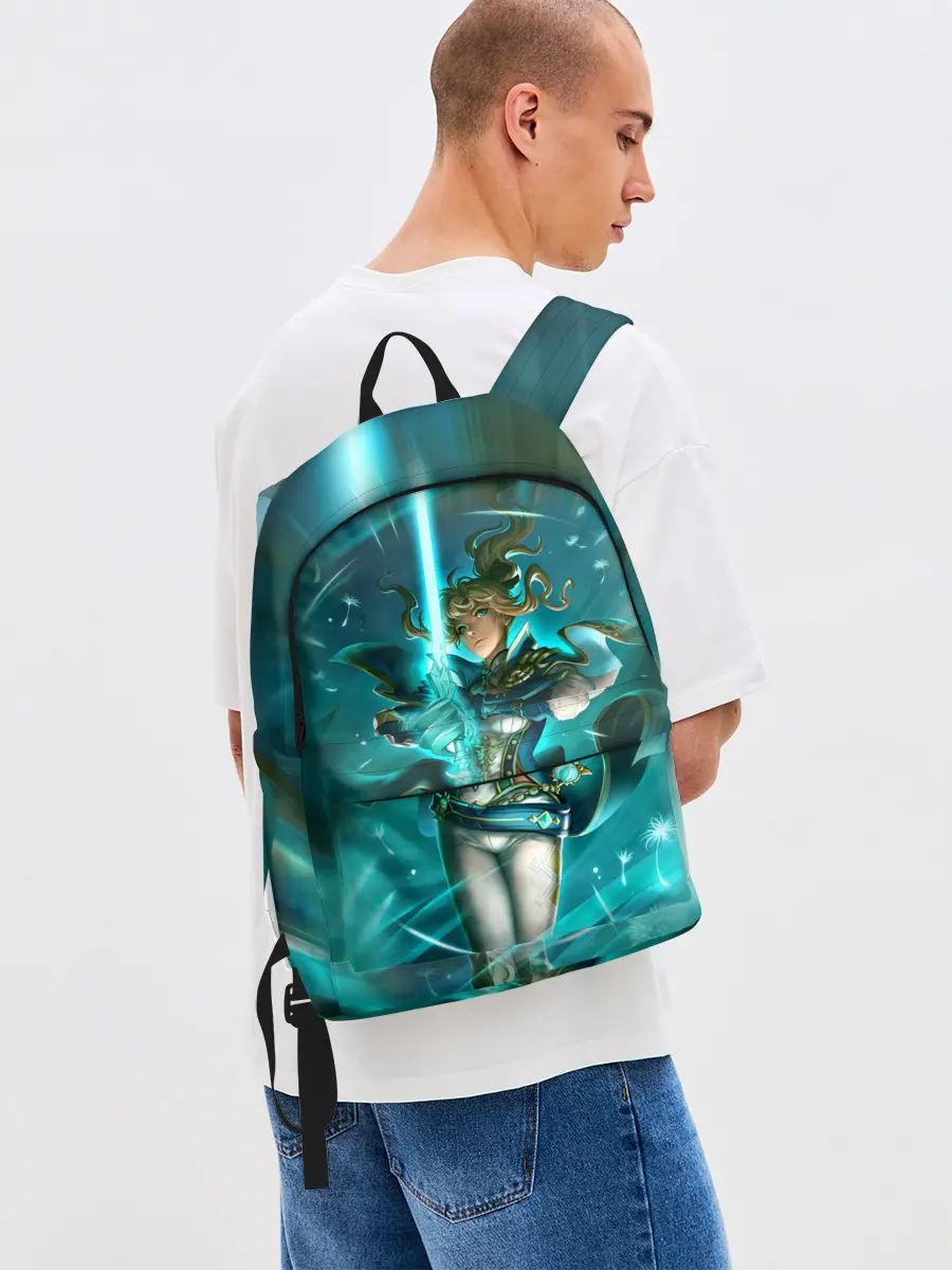 Рюкзак джинсовый / Джин | Genshin Impact | Геншин Импакт