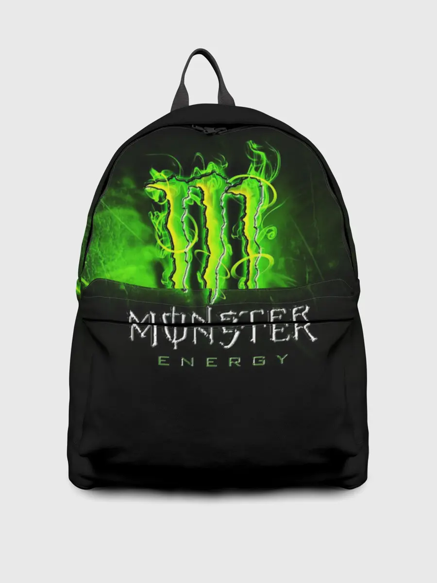 Рюкзак джинсовый / MONSTER ENERGY NEON | НЕОН