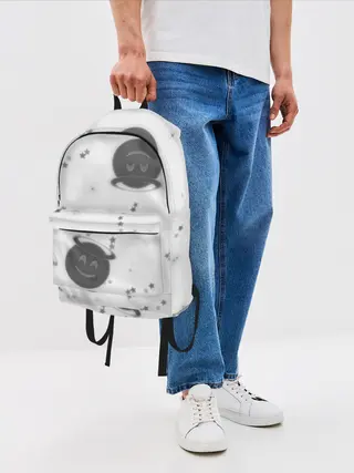Рюкзак джинсовый / Смайл