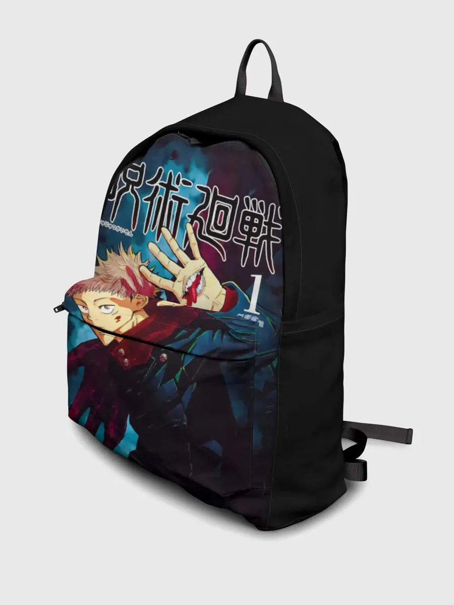 Рюкзак джинсовый / Юдзи Итадори Магическая битва