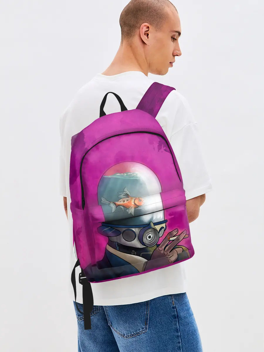 Рюкзак джинсовый / Эй Джей | Академия Амбрелла