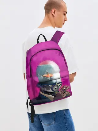 Рюкзак джинсовый / Эй Джей | Академия Амбрелла