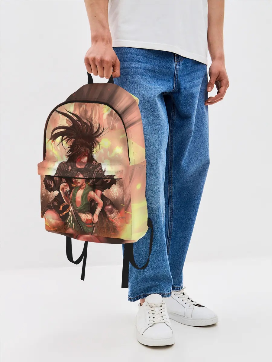 Рюкзак джинсовый / Хяккимару | Такебо | Дороро