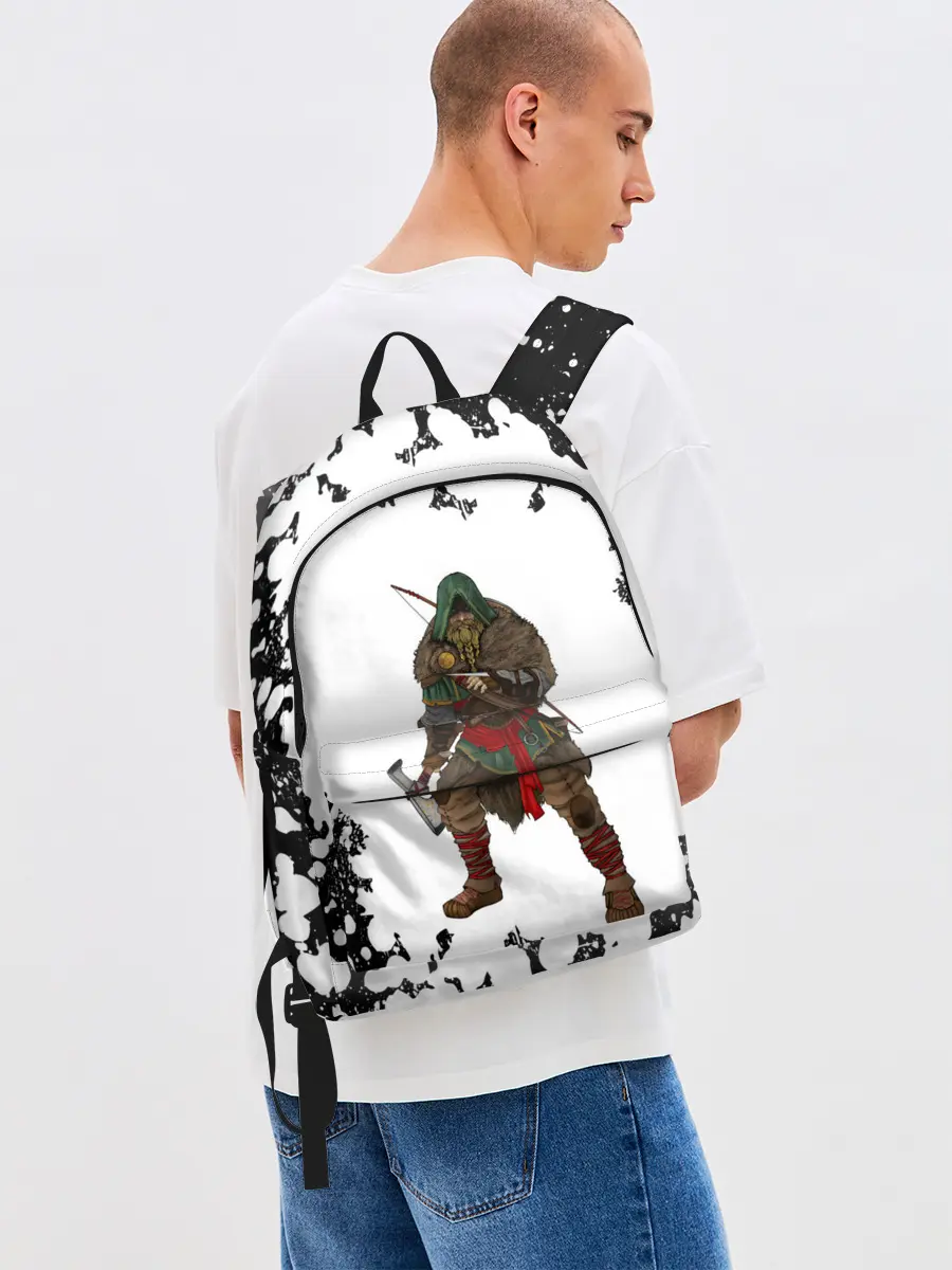 Рюкзак джинсовый / ASSASSINS CREED VALHALLA