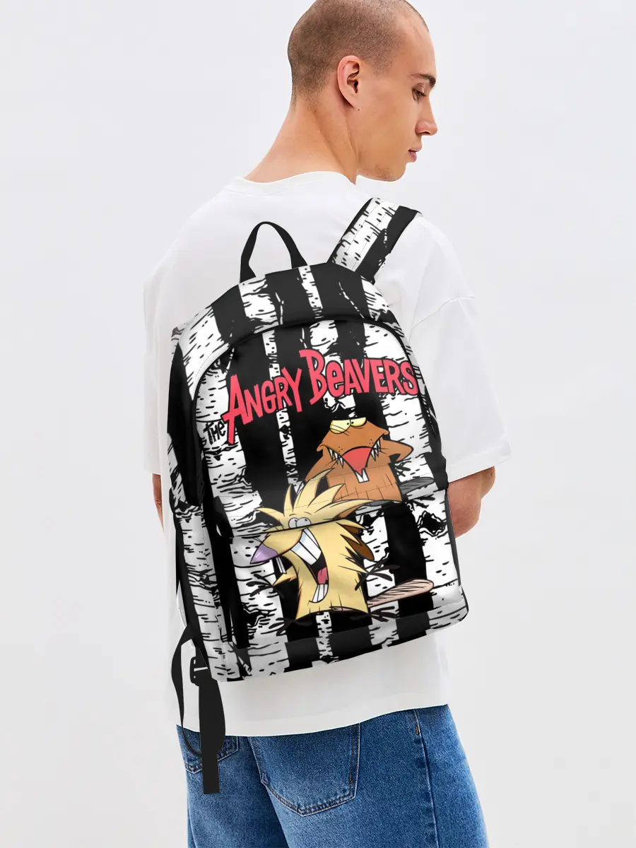 Рюкзак джинсовый / Крутые Бобры