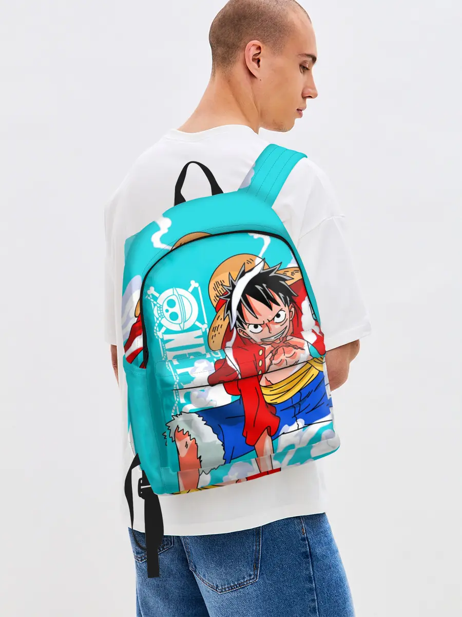 Рюкзак джинсовый / Ван-Пис, Гому Гому но Ми