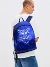 Рюкзак джинсовый / Космический тигр