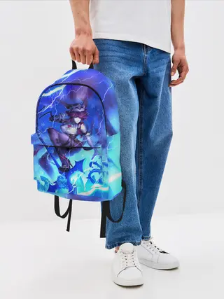 Рюкзак джинсовый / Rosaria | Genshin Impact