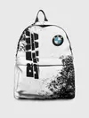 Рюкзак джинсовый / BMW | БМВ РАЗРЕЗАННОЕ ЛОГО