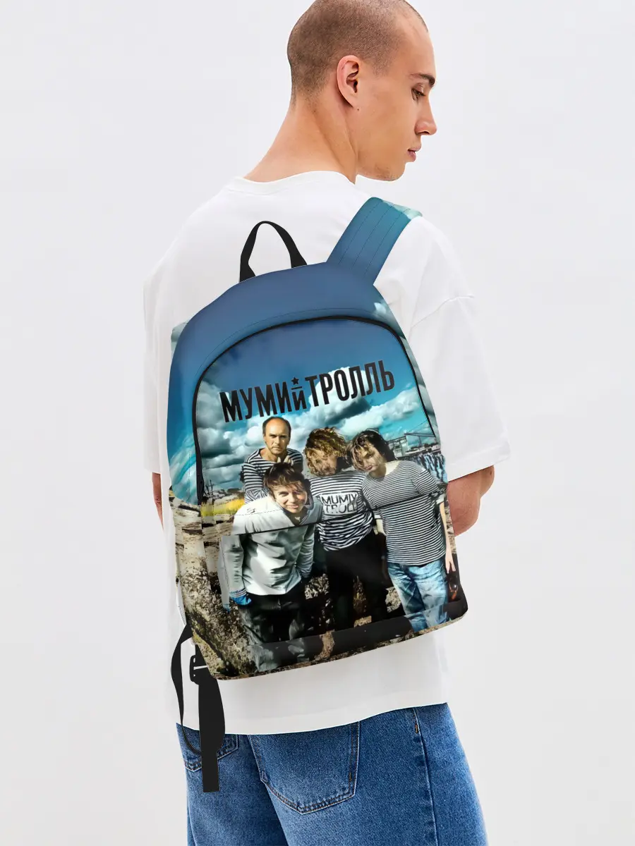 Рюкзак джинсовый / Мумий Тролль Владивосток 2000