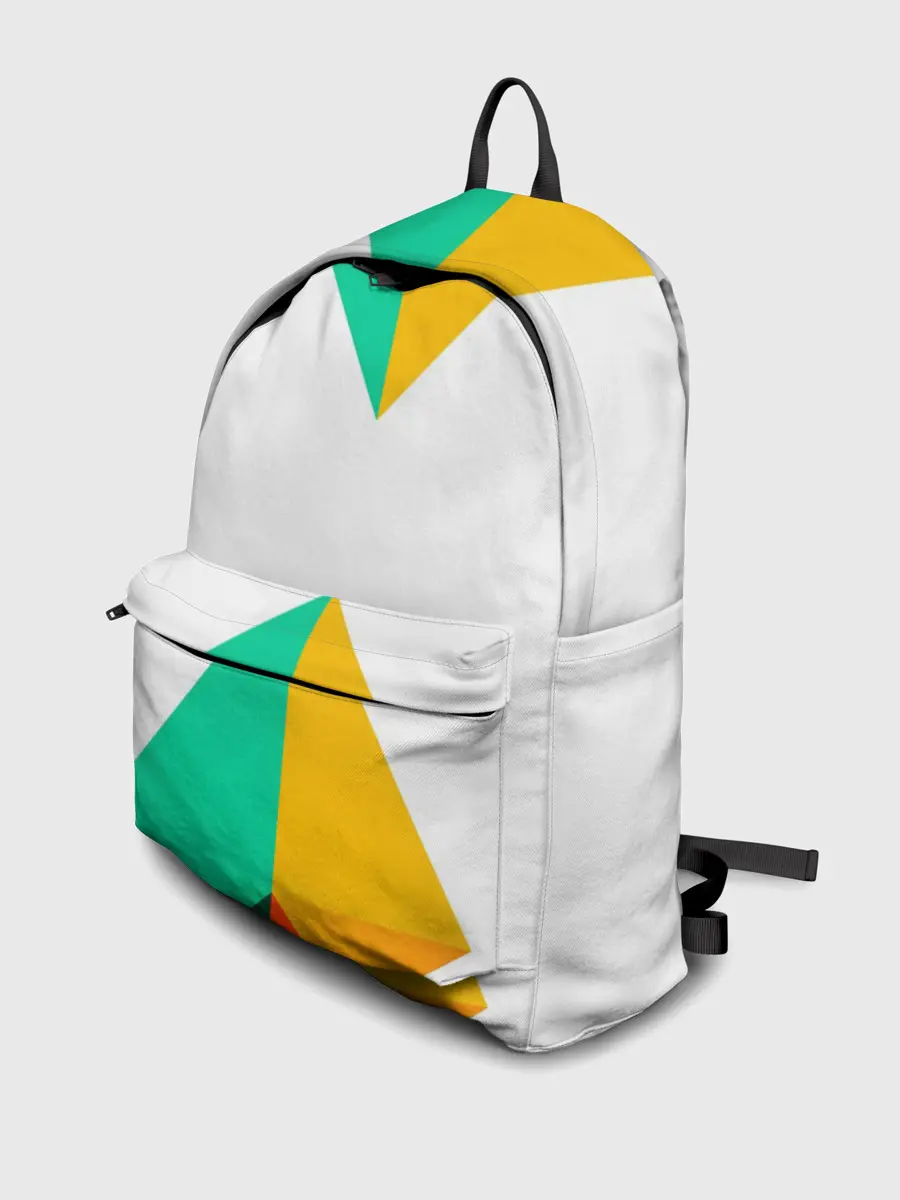 Рюкзак джинсовый / Треугольники