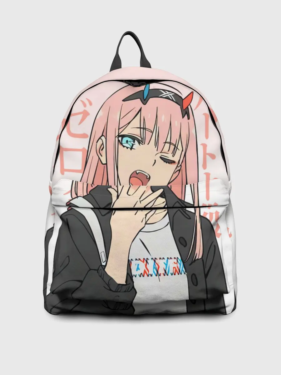 Рюкзак джинсовый / Zero Two Darling in the Franxx